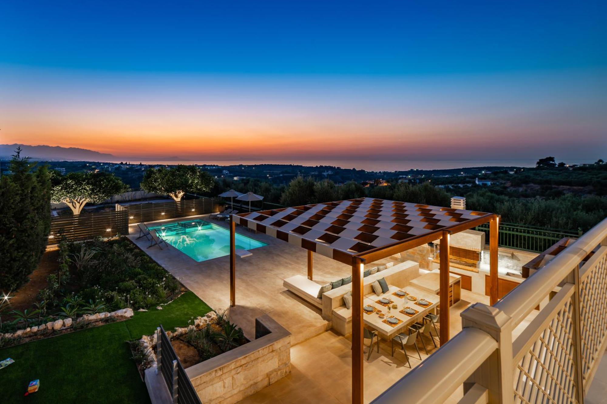 Estella Villa With Pool, Children Area, Bbq & Magnificent Views! Astérion Extérieur photo